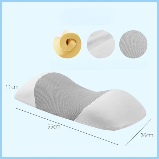 Lumbar Support Pillow for Sleeping Memory Foam Back Lumbar Support Cushion Back Support Bed Pillow Waist Support Back Sleepers